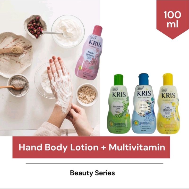 Jual Kris Hand Body Lotion Beauty Series Hand&Body 100ml Shopee Indonesia