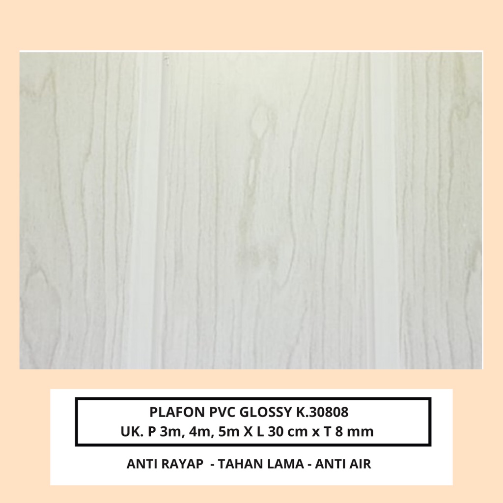 Jual Plafon PVC Motif Film Tipe K.30808 /Plafon PVC Murah/Sale Plafon ...