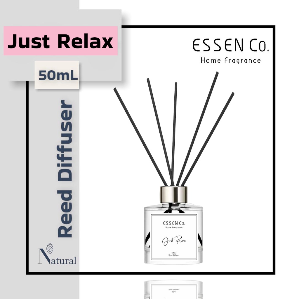 Jual Essen Co Reed Diffuser Just Relax Aromatherapy Pengharum Ruangan ...