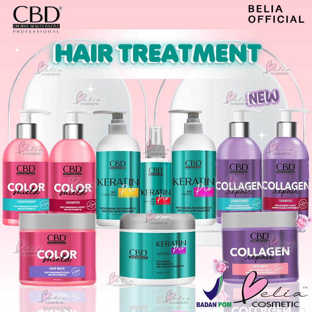 Jual BELIA CBD Professional Hair Treatment Color Shield Keratin Pro