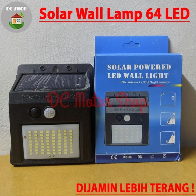 Jual Lampu Dinding Taman Tenaga Surya Motion Sensor Solar Cell Panel Led Dc Motor Segera