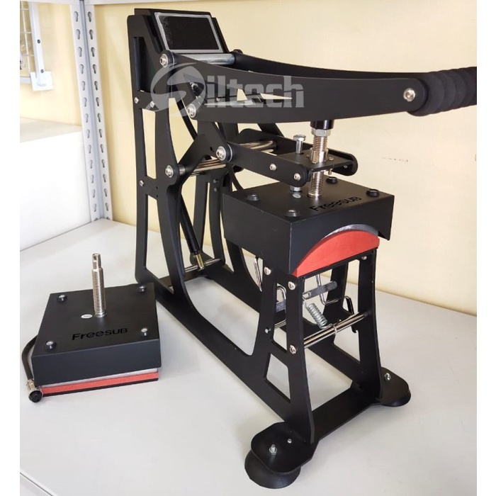 Jual MESIN PRESS TOPI & LABEL EXCLUSIVE (SEMI AUTO OPEN & TOUCH SCREEN ...