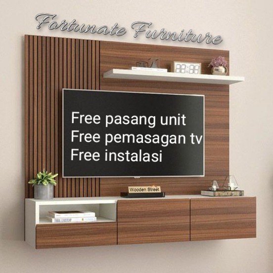 Jual Tabl Backdrop Tv Minimalis Hpl Shopee Indonesia