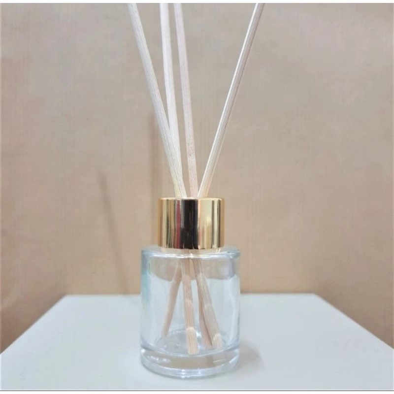 Jual Botol Diffuser 20ml Kaca Bening Ring Silver Botol Diffuser 20ml ...
