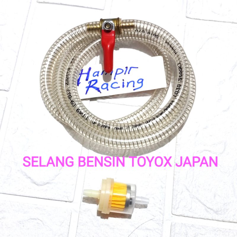 Jual Selang Bensin Toyox Japan Selang Toyox Spring Selang Bensin Transparan Lapis Kawat Selang