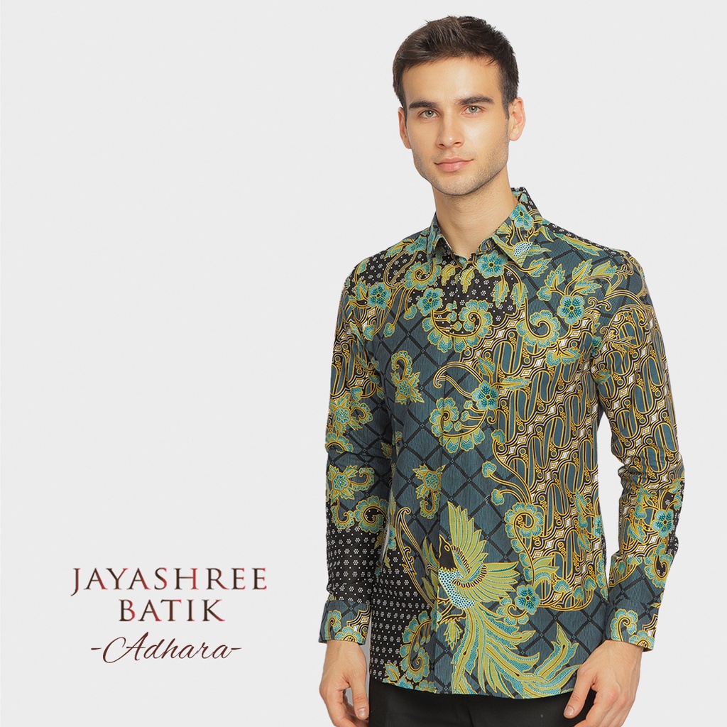 Jual Jayashree Batik Slimfit Adhara Kemeja Batik Pria Lengan Panjang ...