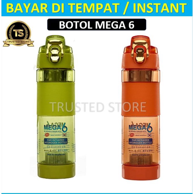 Jual Mega 6 Botol Air Terapi (Botol Mega 6 Terapi Kesehatan) | Shopee ...