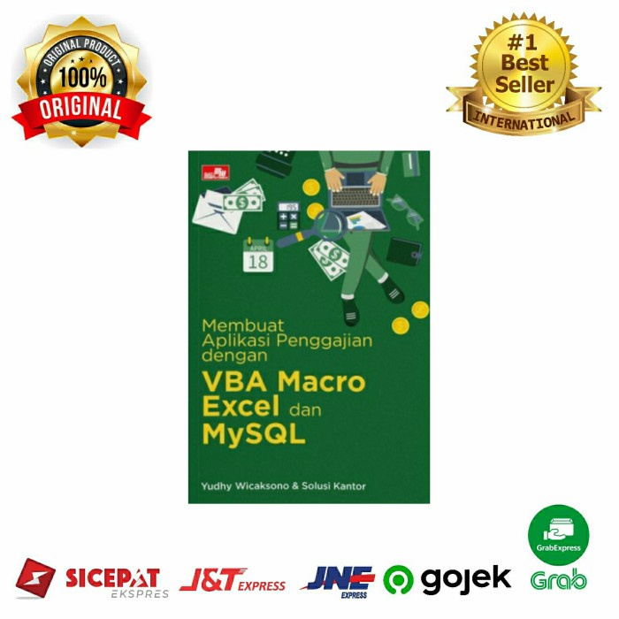 Jual Ready Buku Membuat Aplikasi Penggajian Dengan Vba Macro Excel Dan Mysql Buku Majalah 7195