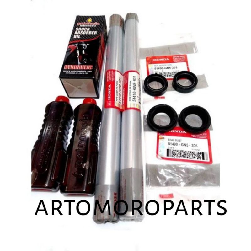 Jual Paket As Shock Depan Seal Shock Seal Abu Oli Shock Revo Abs Absolute Blade Old