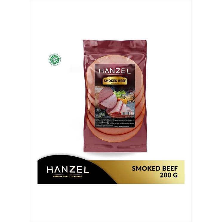 Jual HANZEL SMOKED BEEF 200 GR | Shopee Indonesia