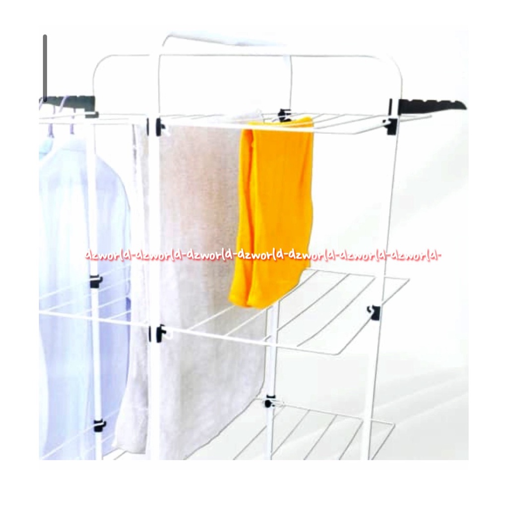 Jual Krisbow Supreme 3tier Airer Towel Rack Jemuran Handuk Banyak ...