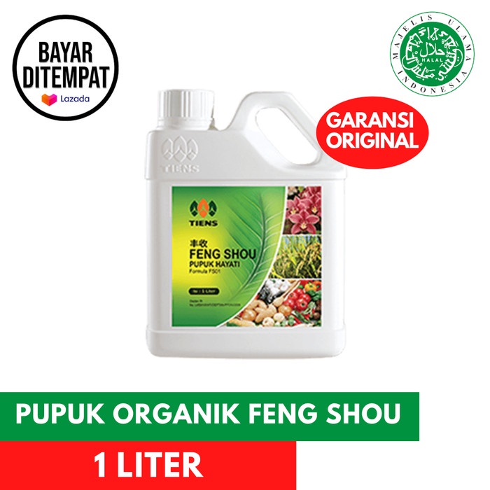 Jual Pupuk Feng Shou Organik Cair Kemasan 1 Liter Shopee Indonesia 7783