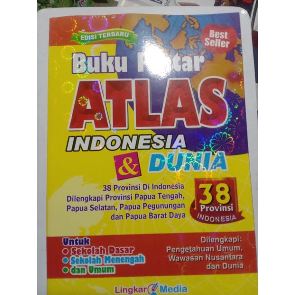 Jual Buku Pintar Dan Atlas Indonesia Dan Dunia 38 Provinsi Di Indonesia ...