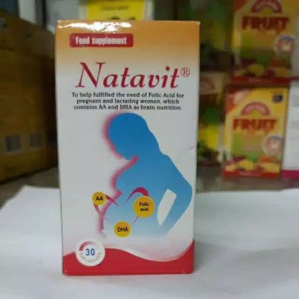 Jual NATAVIT 30 KAPSUL Suplemen Ibu hamil Dan Menyusui Vitamin Ibu ...