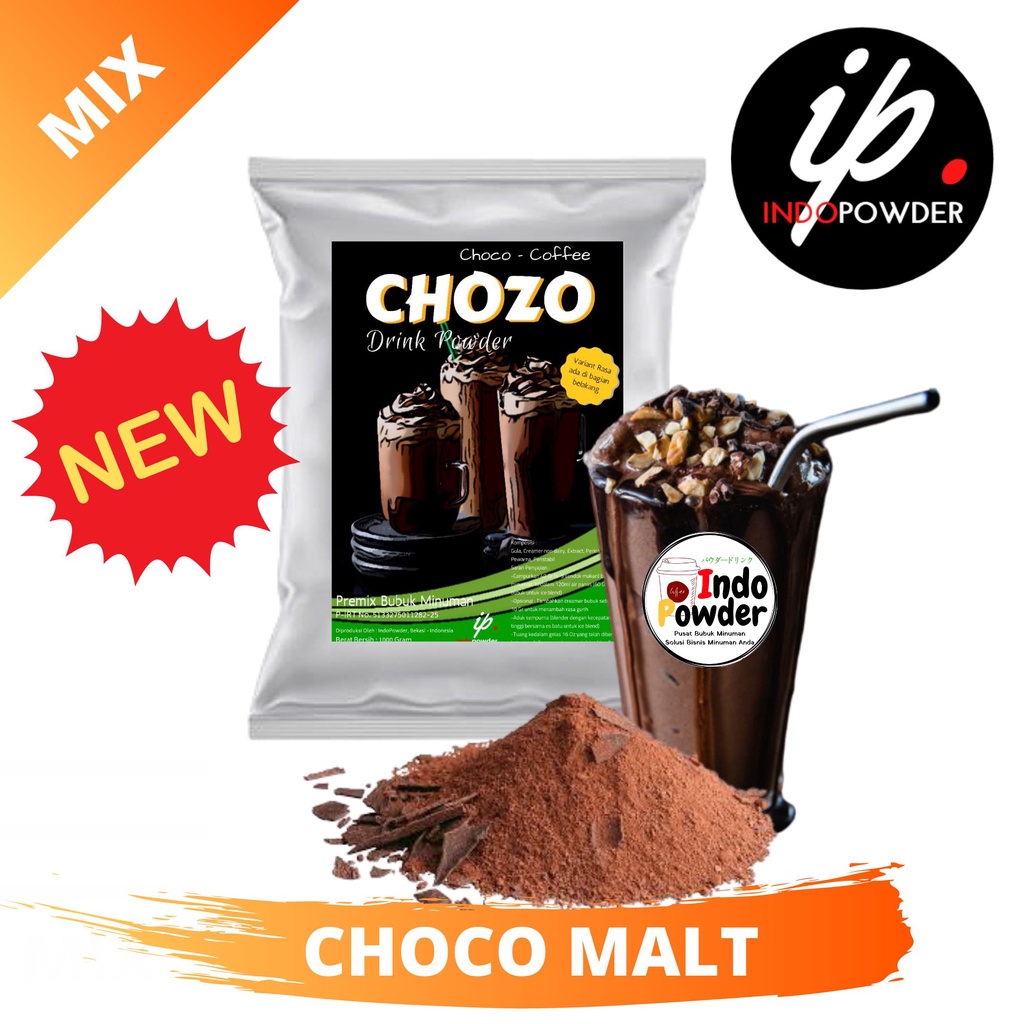 Jual Bubuk Minuman COKLAT MALT l CHOCO MALT 1 Kg Untuk Minuman Kekinian