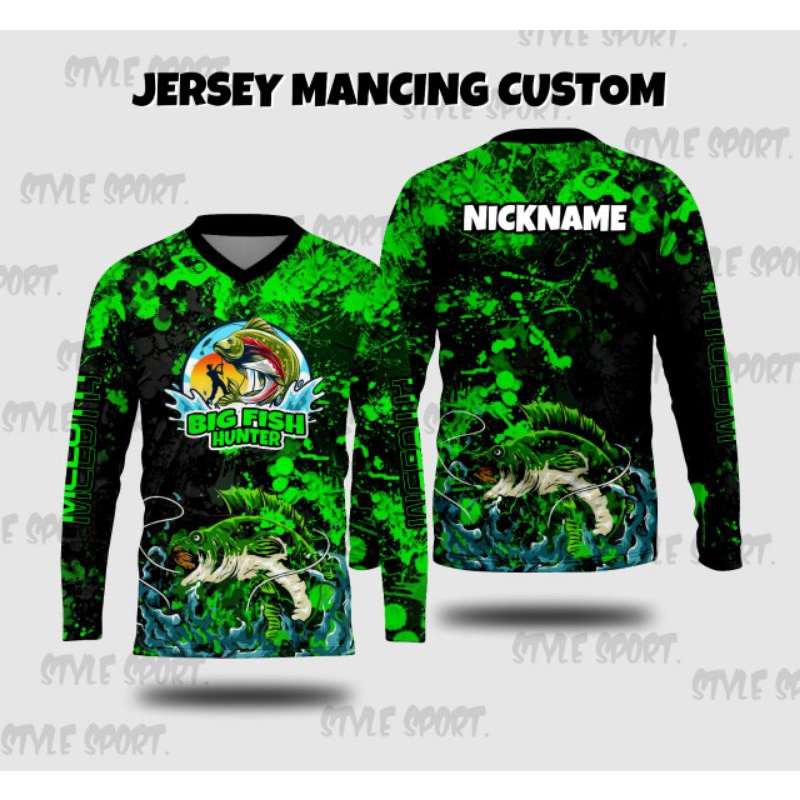 Jual STYLE JERSEY/KAOS MANCING BAJU MANCING FULL PRINTING/ KAOS MANCING ...