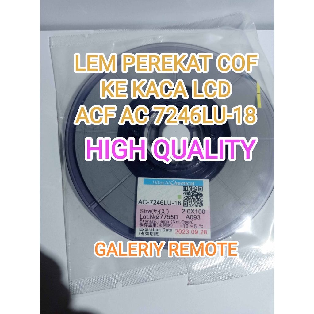 Jual Lem Ic Cof Lcd Atau Lem Acf Ac Lu Ke Kaca Lcd Shopee