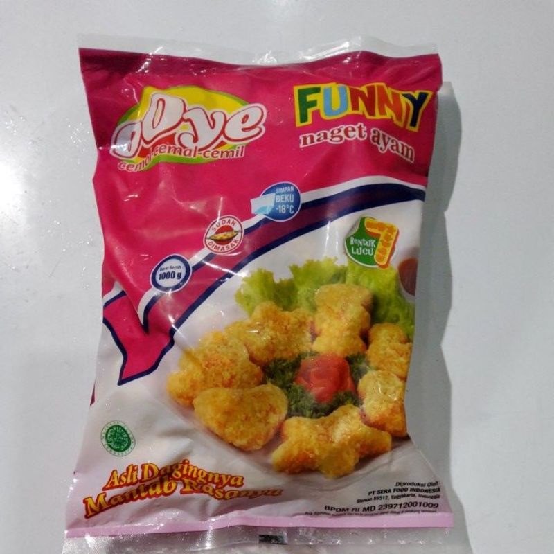 Jual OOYE nugget ayam funny 1kg | Shopee Indonesia