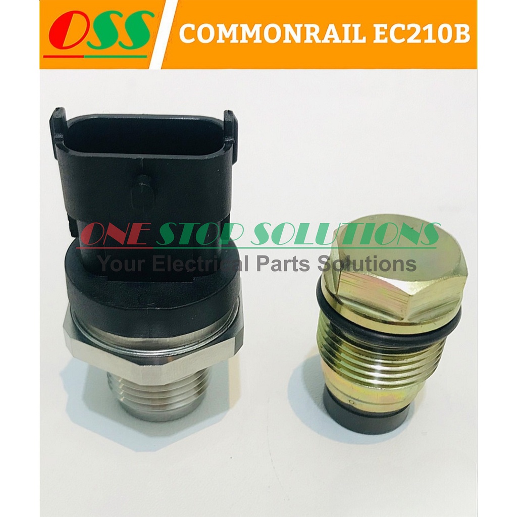 Jual COMMONRAIL PRESSURE SENSOR VOLVO EC210B UNTUK PC 200-8 DAN ec210B ...
