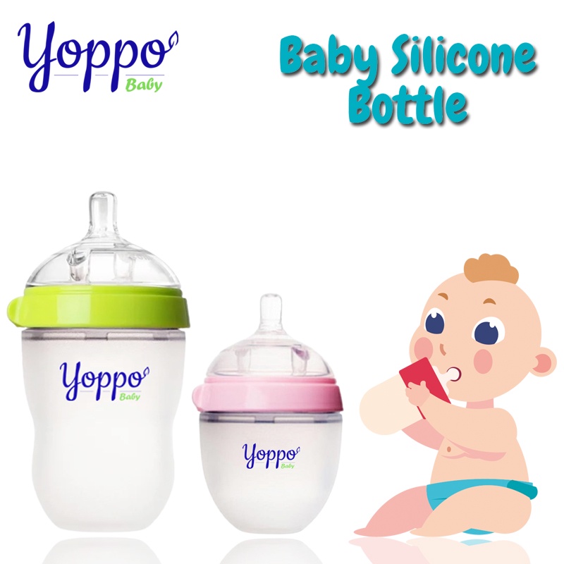 Jual Dot Bayi Botol Susu | Anti Colic Baby Bottle Yoppo Baby - Botol