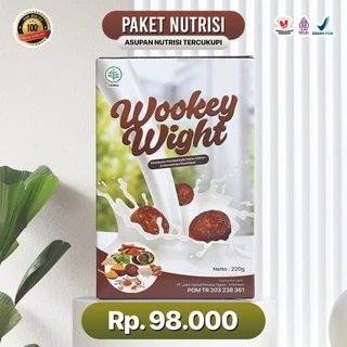 Wookey Weight - Susu Penambah Berat Badan 220gr Paket Nutrisi