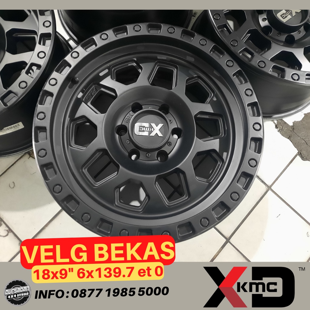 Jual Velg Bekas Kmc Xd X X Et Pajero Sport Fortuner Hilux Triton Ford Ranger