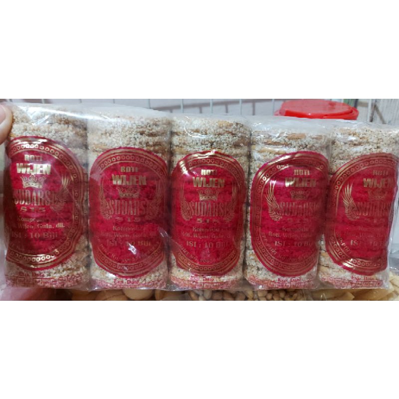 Jual Biskuit Marie Wijen Perpack Isi Pasang Biskuit Bertabur Wijen Biskuit Manis Shopee