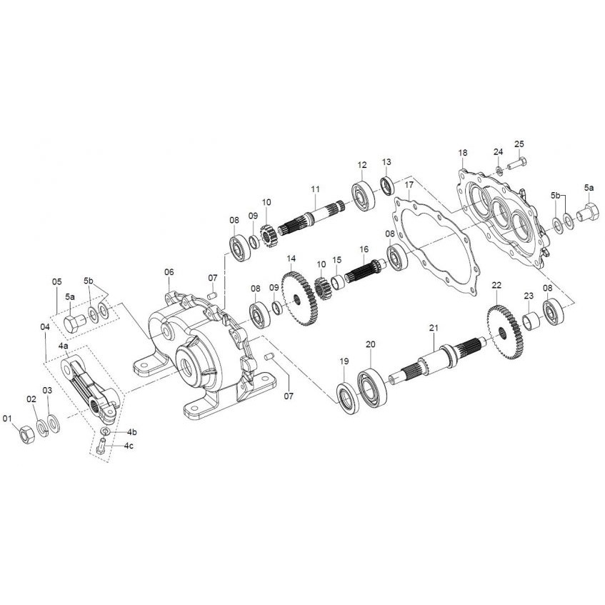 Jual ORI Girbok Stir Lengkap STEERING GEAR BOX ASSY QT14 Quick Truk QT