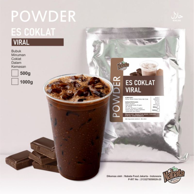 Jual Bubuk Minuman DARK CHOCOLATE Powder 1000 G - Bubble Drink | Bubuk ...