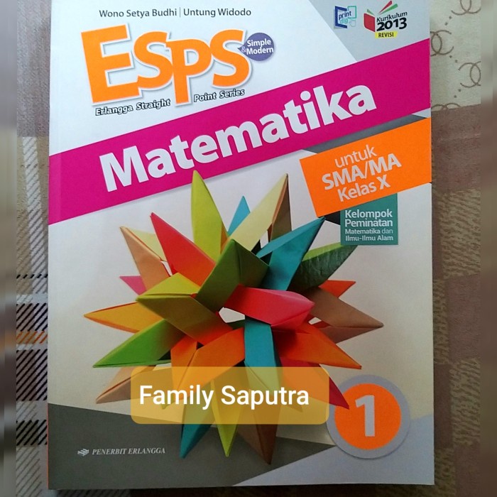 Jual Buku Esps Matematika Biologi English Kimia Sma Ma Kelas 10 11 Xi