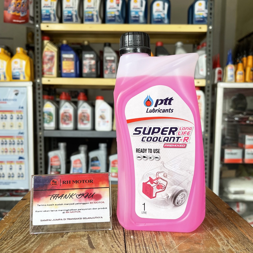 Jual Air Radiator PTT Super Long Life COOLANT-R Premixed 50:50 (1L ...