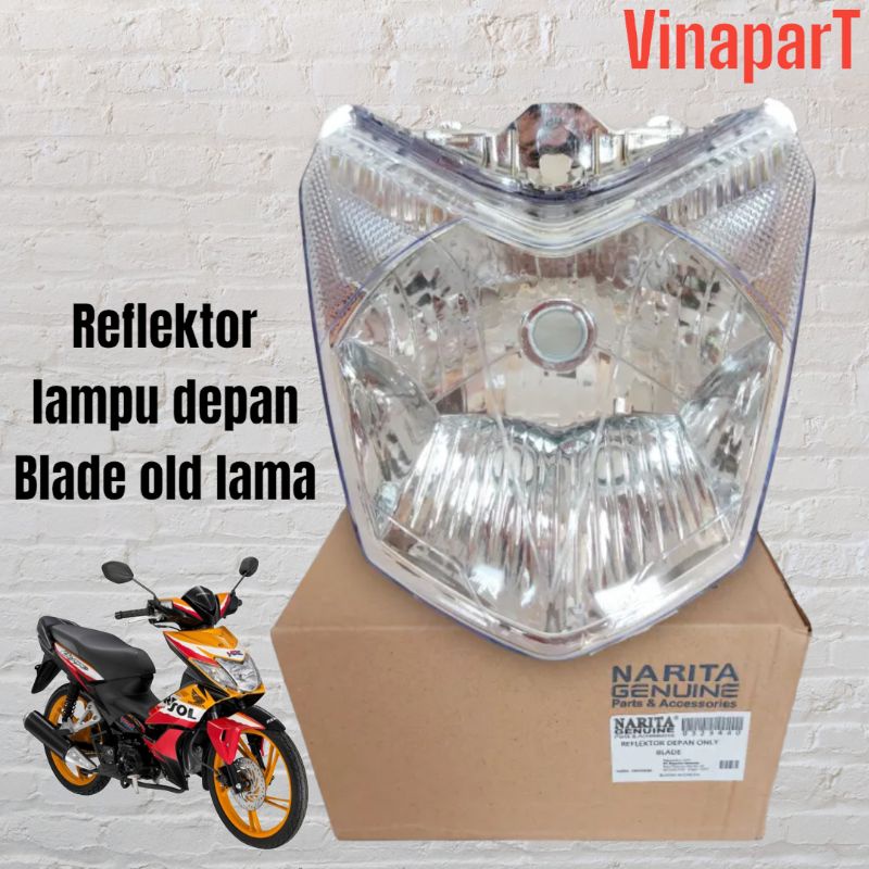 Jual Kaca Mika Lampu Depan Reflektor Honda Blade Old Lama Kwb Shopee