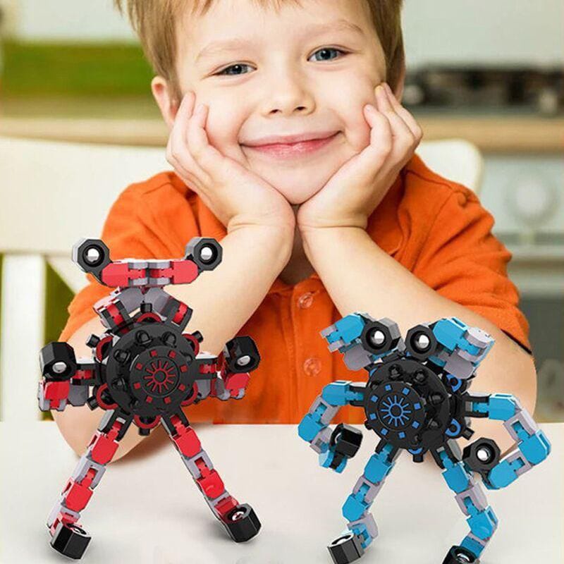 Jual Mainan Fidget Spinner Robot Transformer Terbaru - Mainan ...