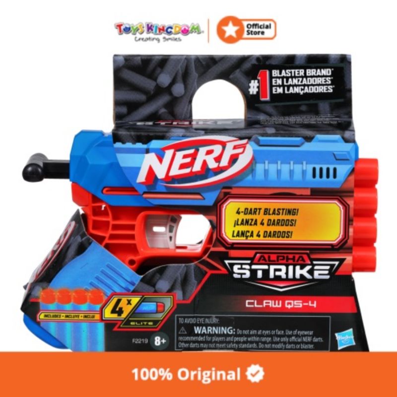 Jual Nerf - Alpha Strike Claw Qs 4 F2219 | Shopee Indonesia