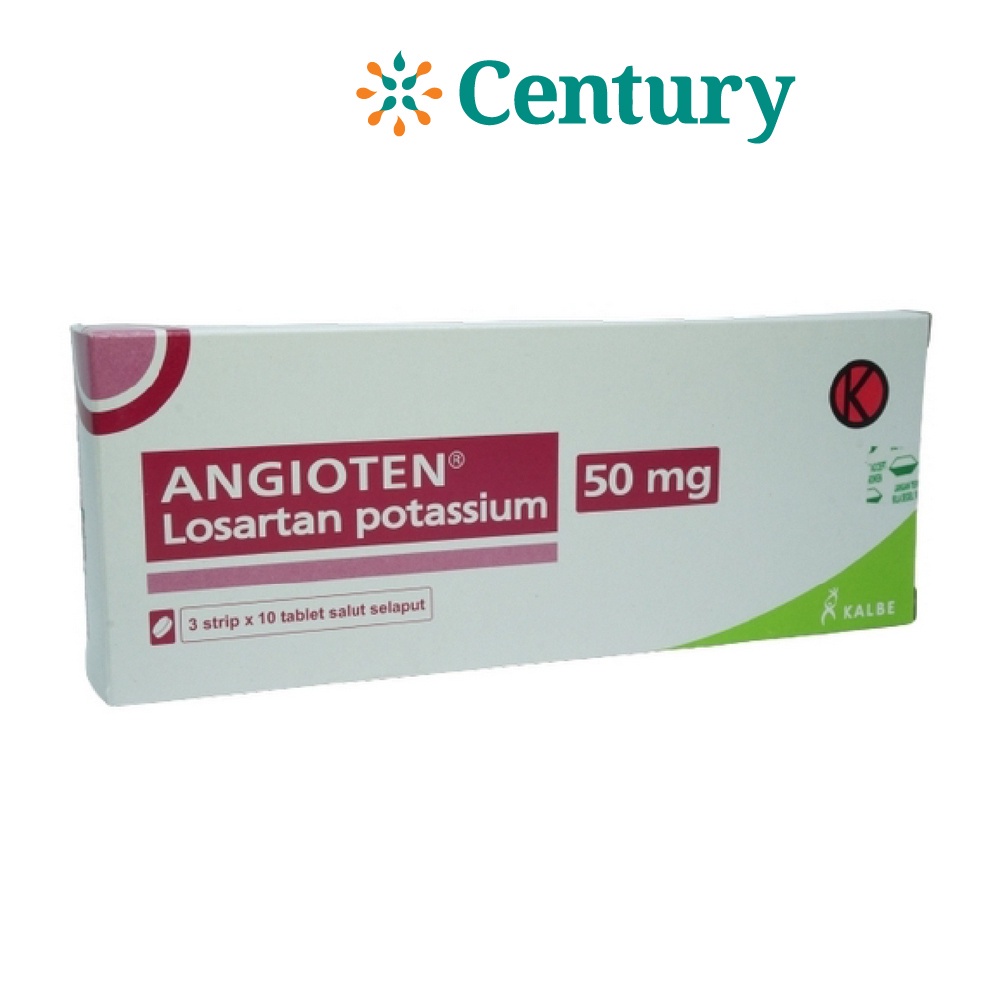 Jual ANGIOTEN 50 MG 1 STRIP ISI 10 TABLET / OBAT HIPERTENSI | Shopee ...