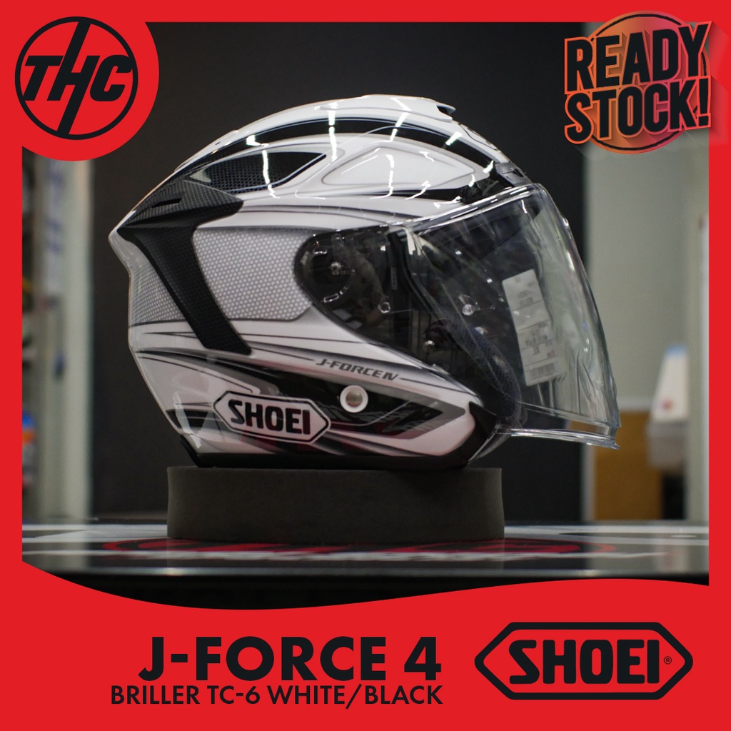SHOEI 】J-FORCE IV BRILLER レッド/ホワイト SHOEI J-Force II