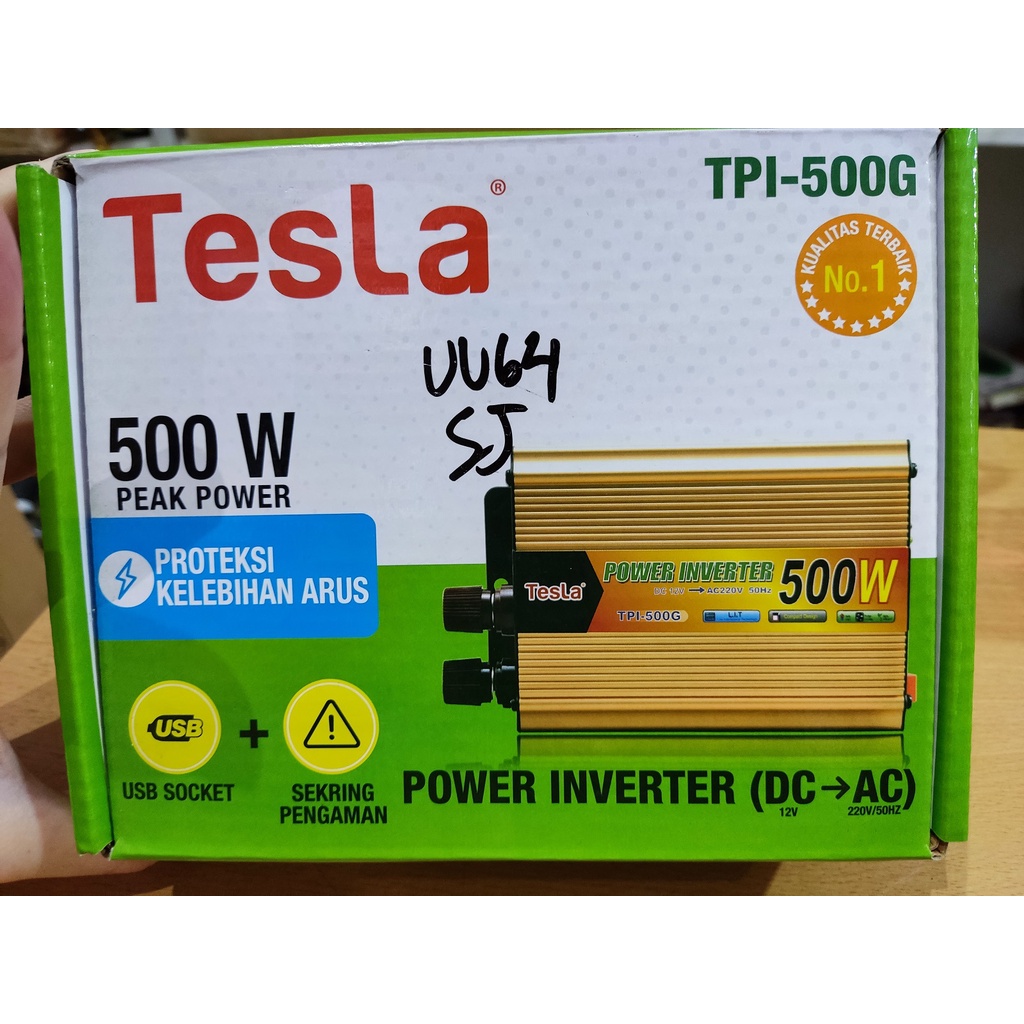Jual Power Inverter Tesla 500 Watt | Shopee Indonesia