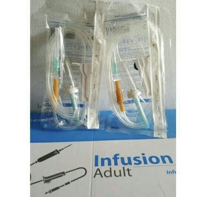 Jual Selang Infus Dewasa Gea Infus Set Adult Gea Shopee Indonesia