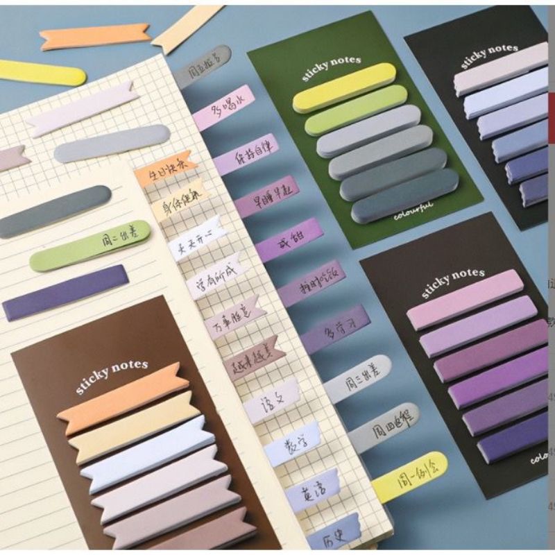 Jual Sticky Notes Label Penanda Catatan Lucu Memo | Shopee Indonesia