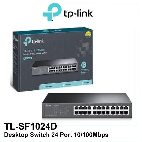 Jual Produk Terbaru Tplink Tl-Sf1024D Sf1024D 24-Port 10/100Mbps ...