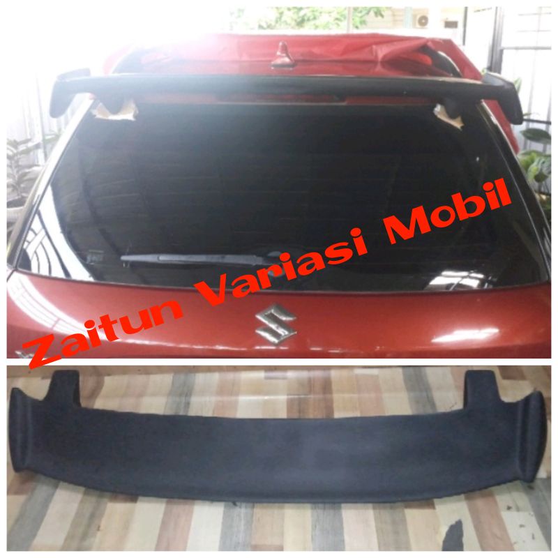 Jual Rear spoiler mugen SX4 X Over hitam doff epoxy | Shopee Indonesia