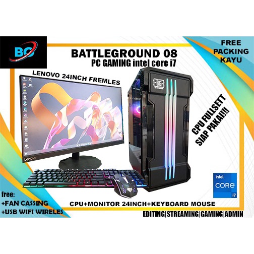 Jual PC Gaming Pcgaming intel core i7 3770 ram 16 gb ssd 240 Jual PC Gaming Pcgaming intel core i7 3770 ram 16 gb ssd 240