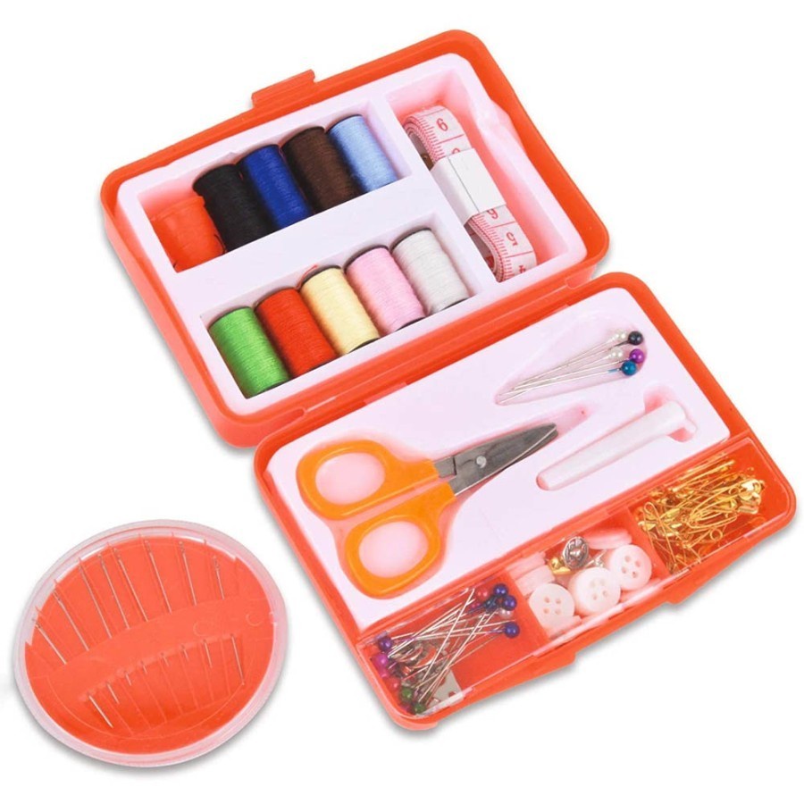 Jual Set Alat Jahit Jarum Benang Lengkap Sewing Box Shopee Indonesia