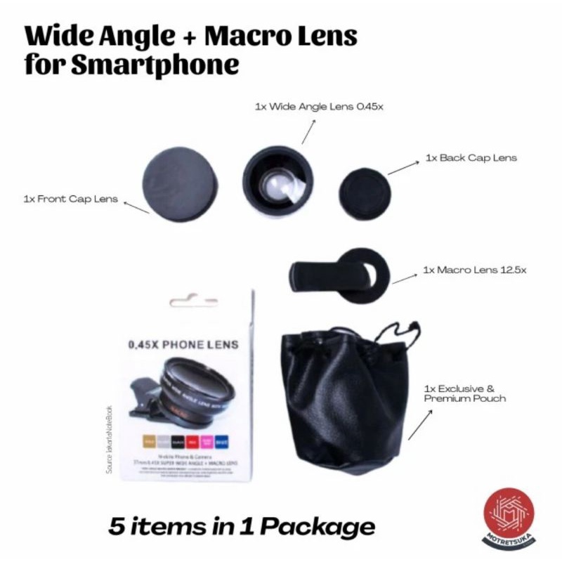 Lensa HP APEXEL 11 in APL DG 11 camera Phone Lens Kit Wide Angle Macro  Full Color/Grad Filter CPL ND Star Filter for All Mobile Phone Accessories 