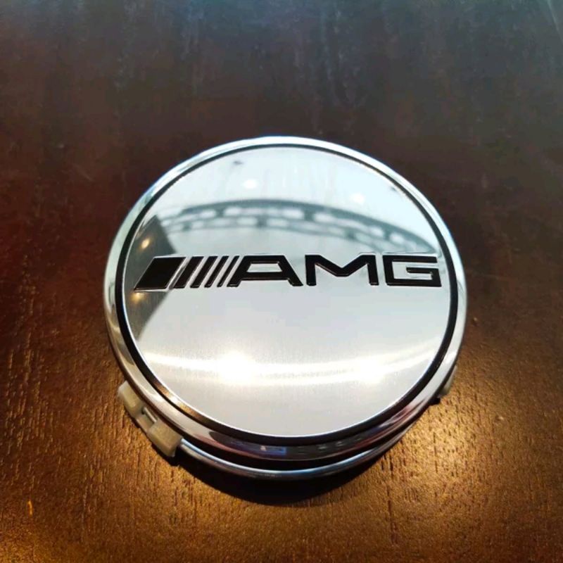 Jual Mercedes Benz Center Cap atau DOP roda AMG black chrome ukuran ...