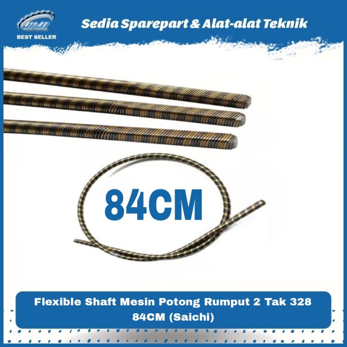 Jual Flexible Shaft Seling Mesin Potong Rumput 2 Tak BG328 84CM (Saichi