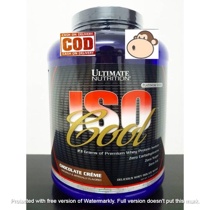 Jual Ultimate Nutrition Whey Protein Iso Cool 5 Lbs | Shopee Indonesia