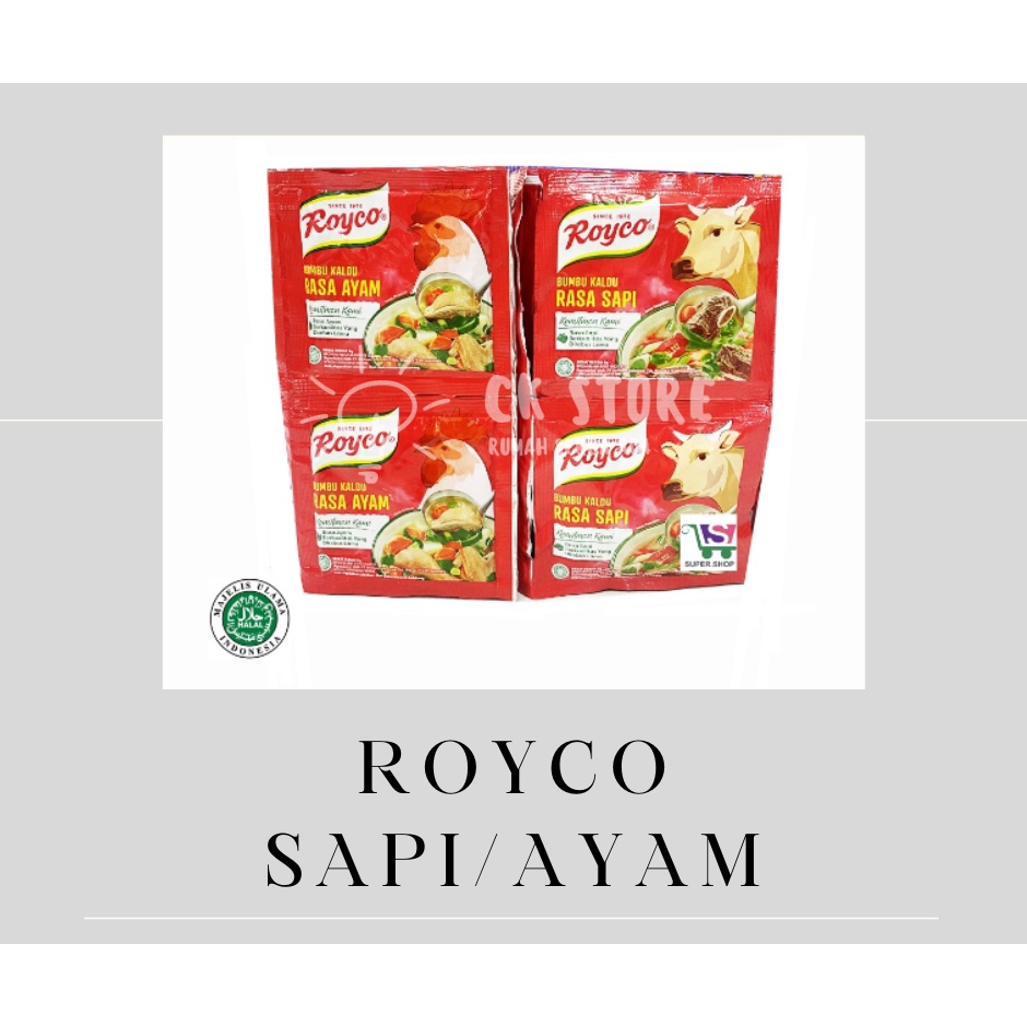 Jual ROYCO AYAM / ROYCO SAPI | Shopee Indonesia