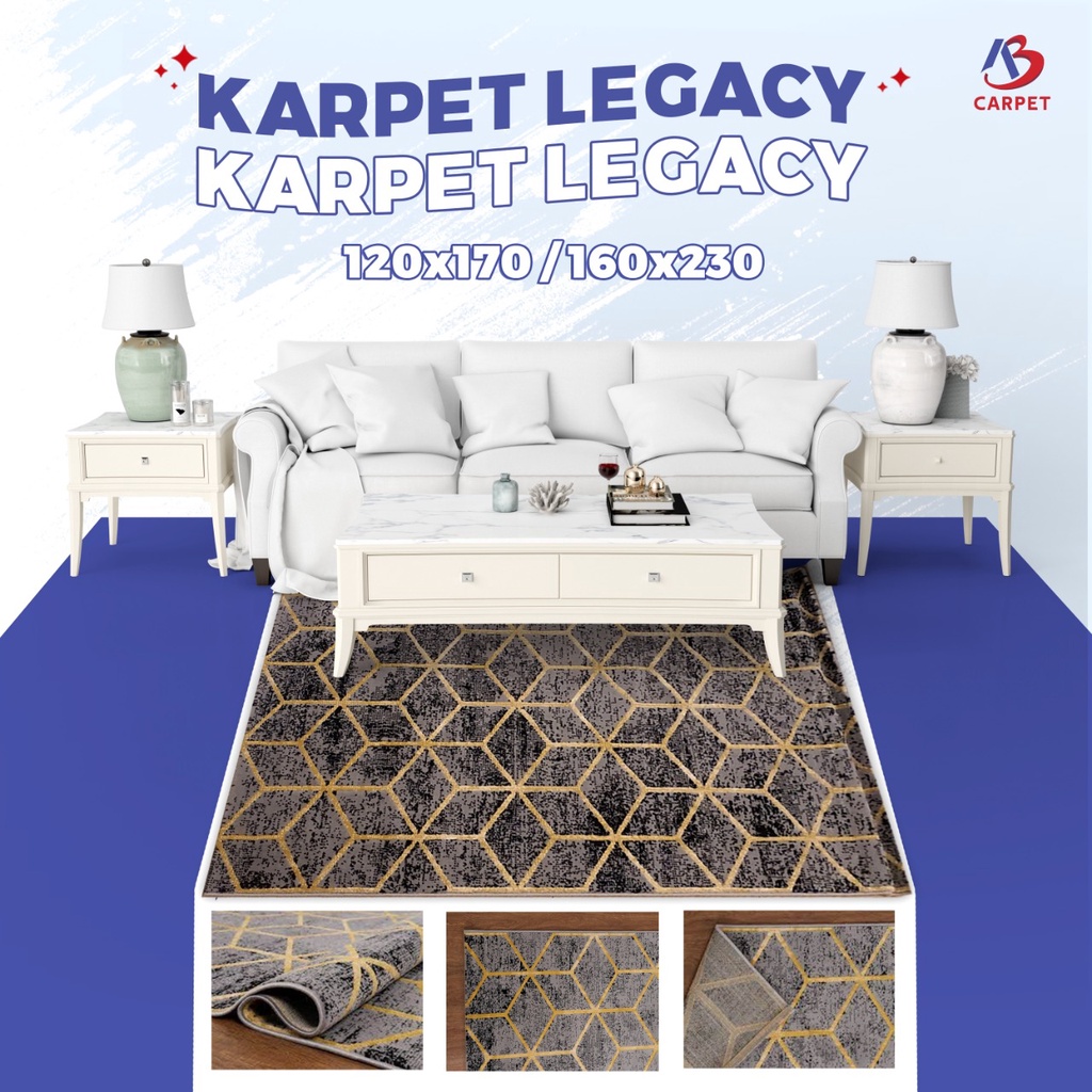 Jual Permadani Legacy 120x170 / Karpet Permadani Legacy Minimalis ...