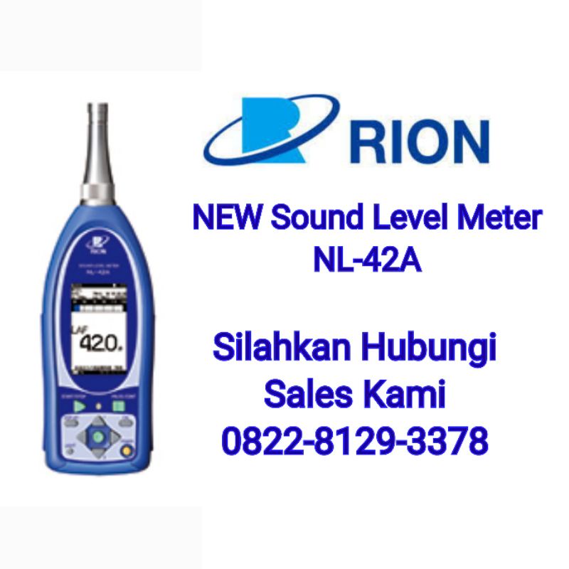 Jual NEW - RION NL-42A Class 2 Sound Level Meter - NL 42A | Shopee ...